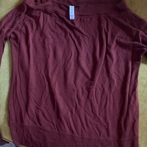 Athleta Red  Long Sleeve